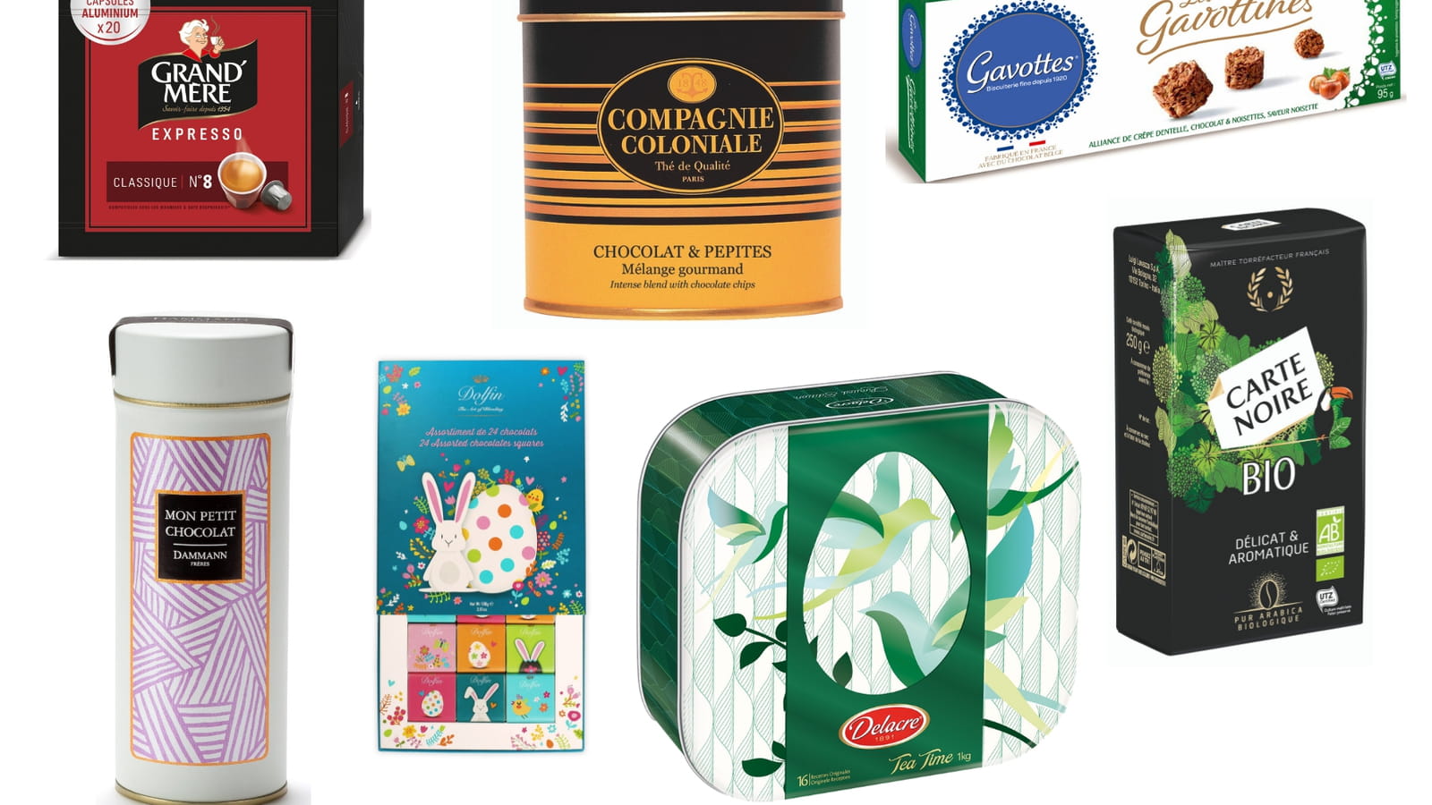 Pour le café et thé gourmand