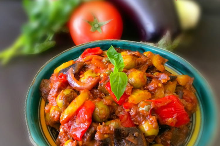Recette de Caponata d'aubergines