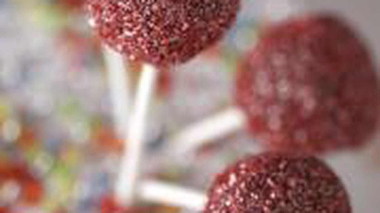 Cake pop rose de Reims