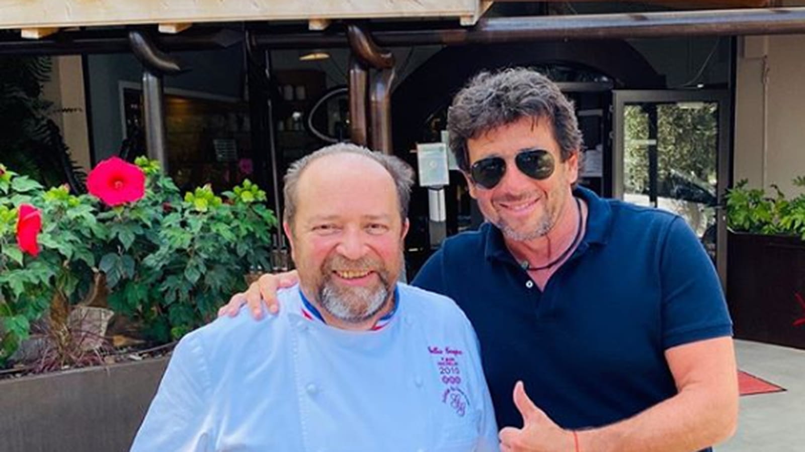 Gilles Goujon et Patrick Bruel