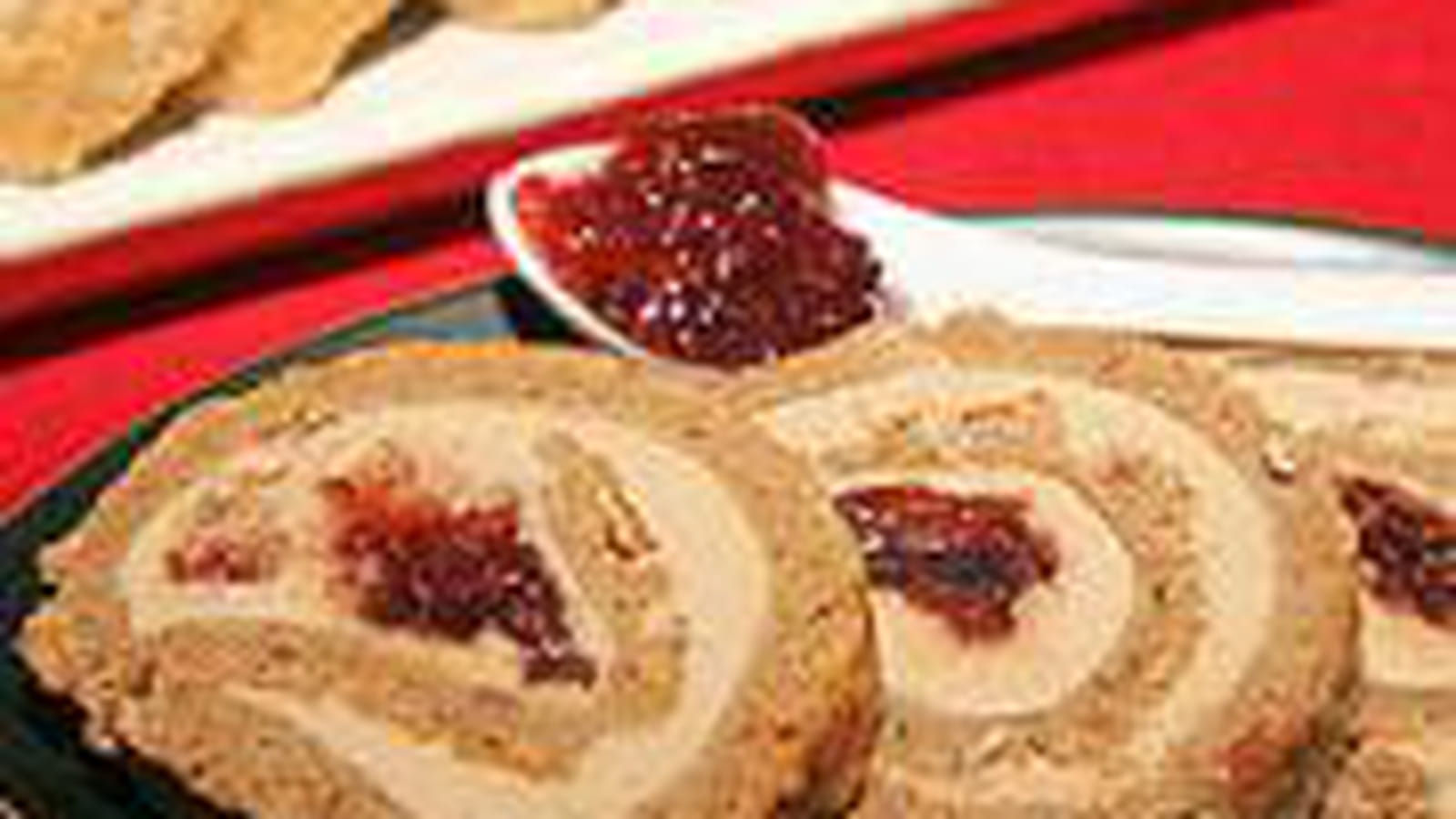 Pain d'épices roulé au foie gras