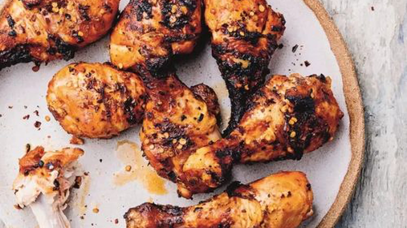Pilons de poulet à la coréenne