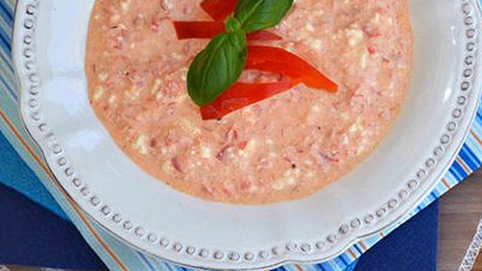 Ktipiti - Sauce poivrons feta