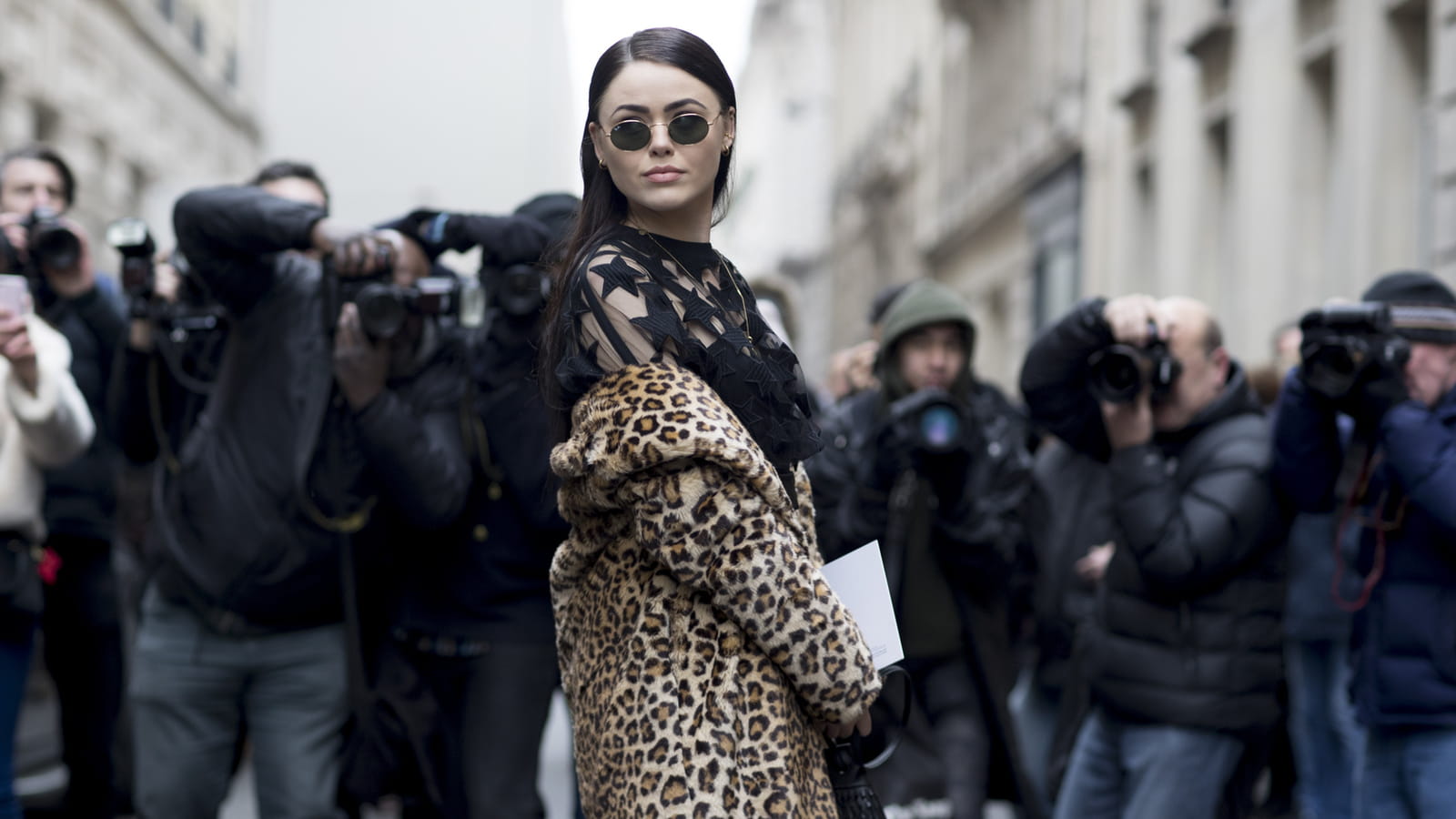 Street style de la semaine de la haute couture printemps-été 2018