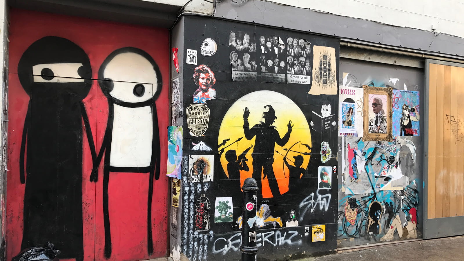 The wall 