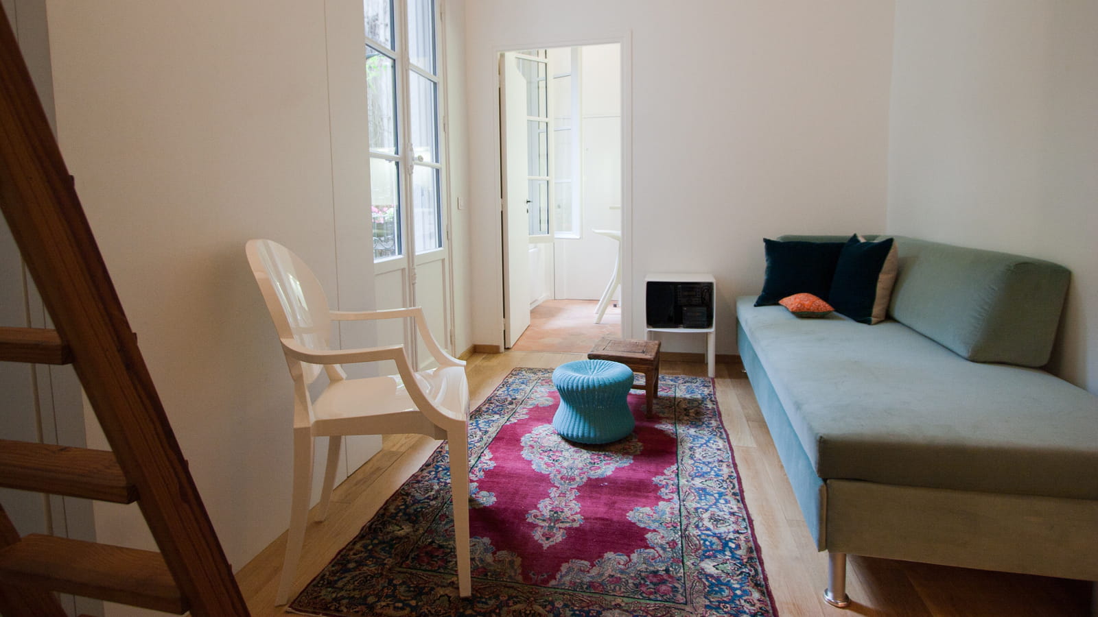 Salon en longueur