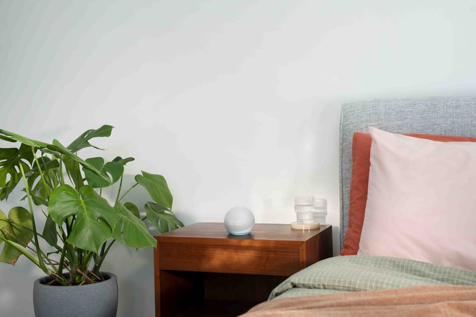 Echo Dot avec horloge d'Amazon