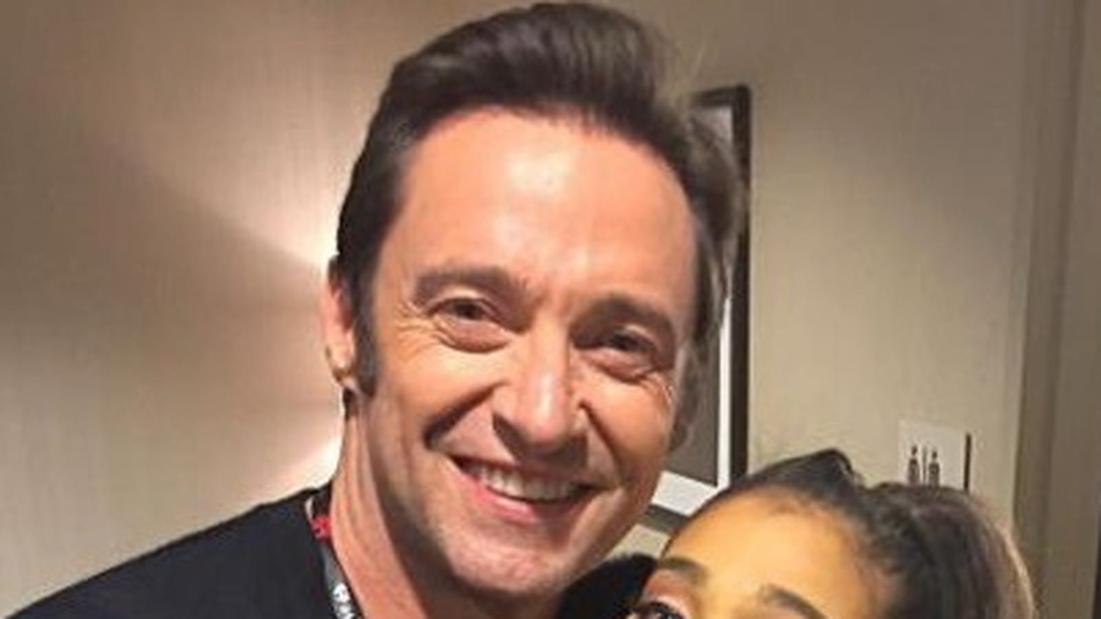 Hugh Jackman et Ariana Grande 