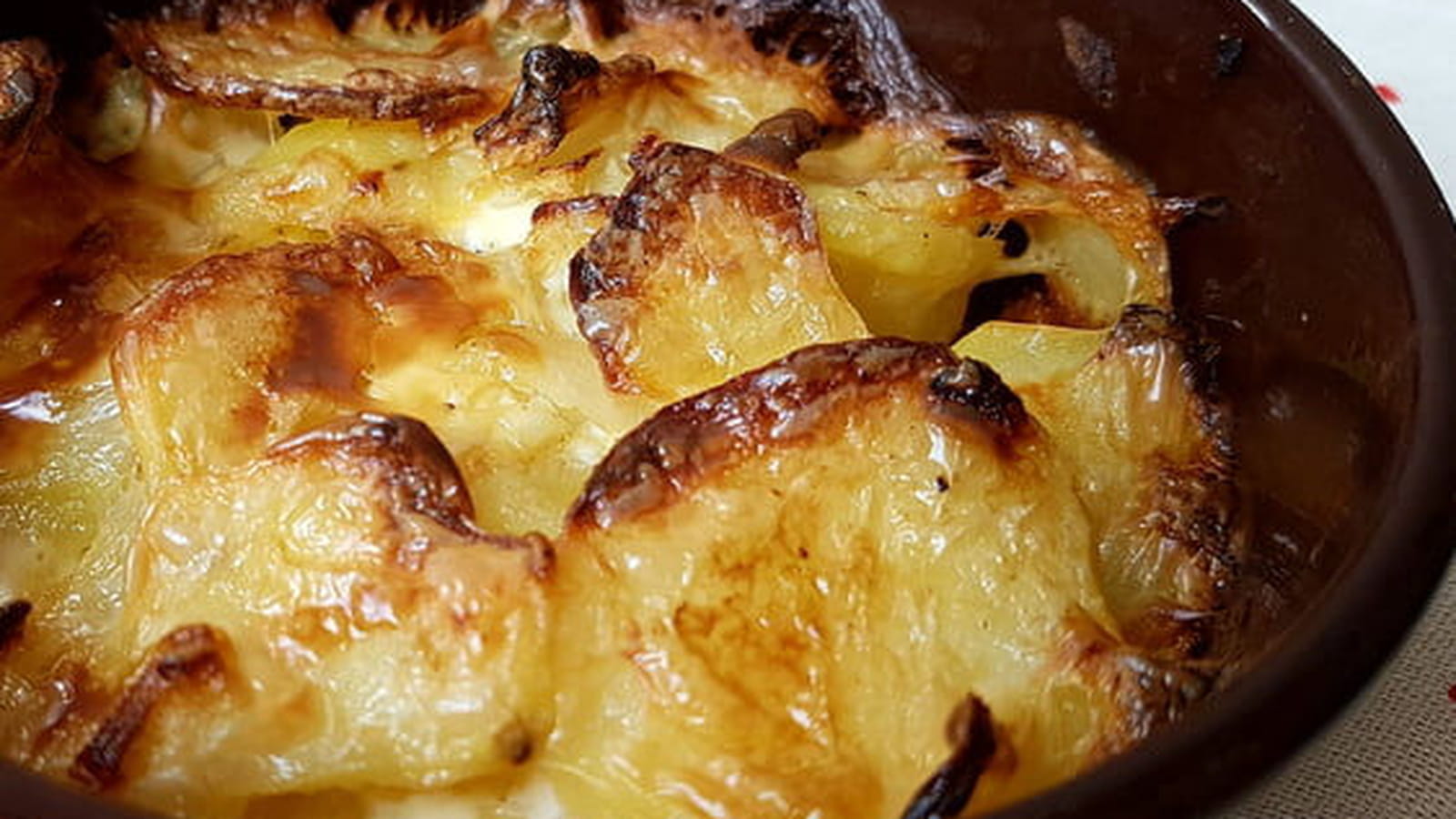 Gratin de pommes de terre à la noix de muscade