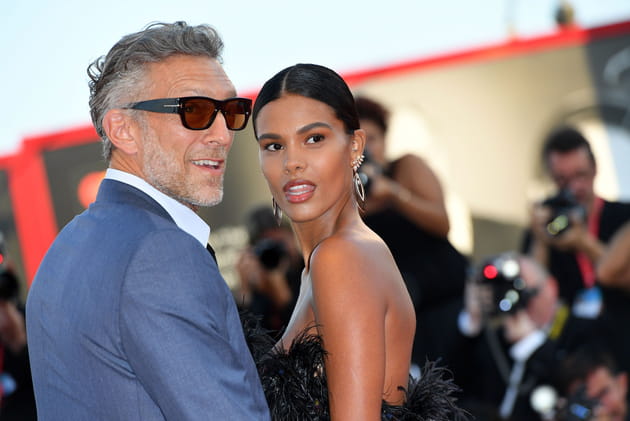 Vincent Cassel et Tina Kunakey &agrave; Venise