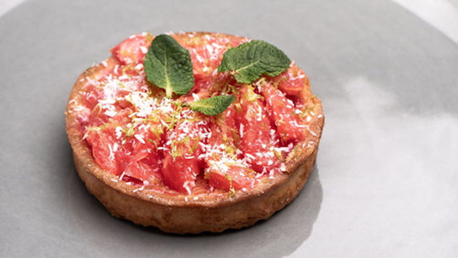 Tarte au pamplemousse de Floride