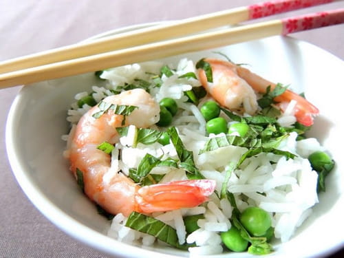 Riz aux crevettes