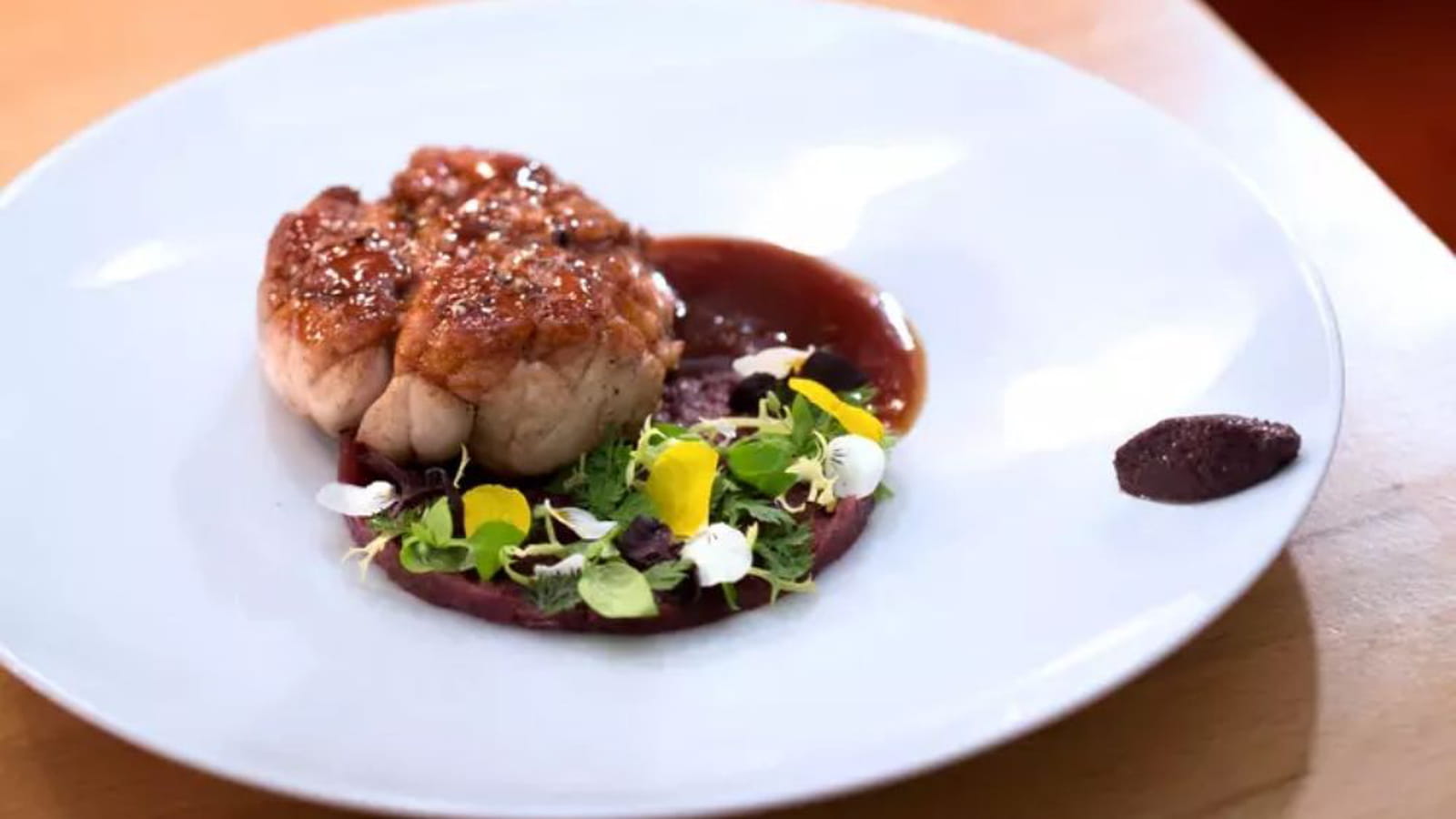 Ris de veau aux morilles par le chef Jérôme Laurent
