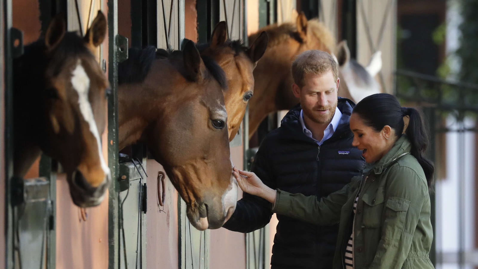 Le prince Harry et Meghan Markle.