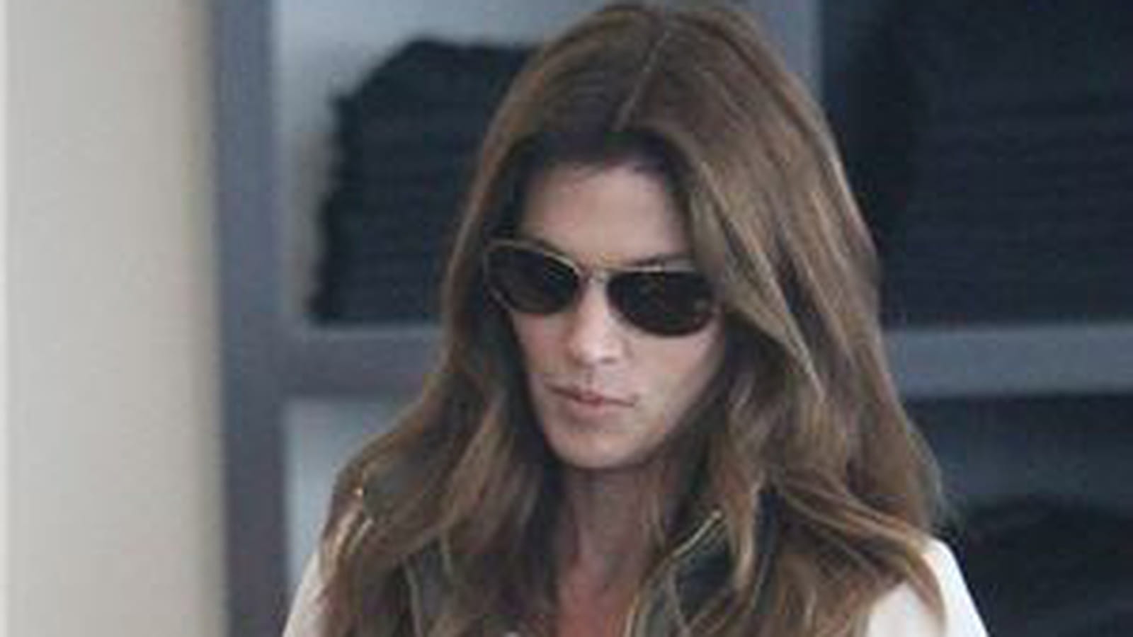 Cindy Crawford et le sac "Baltimore"