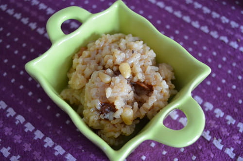 Riz croquant sucré