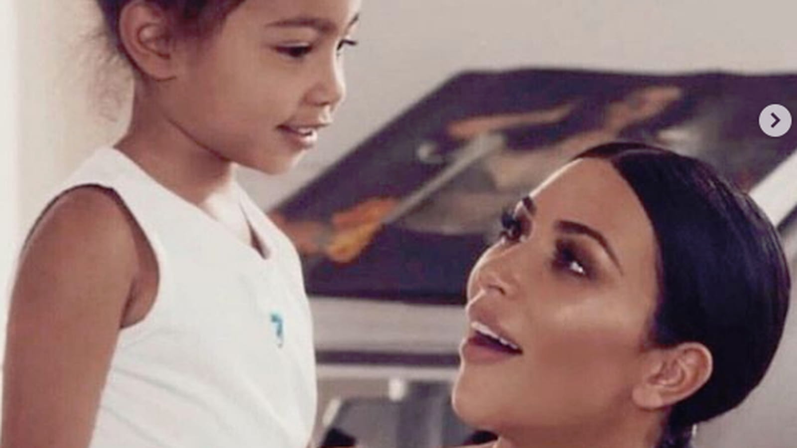North West, Kim Kardashian