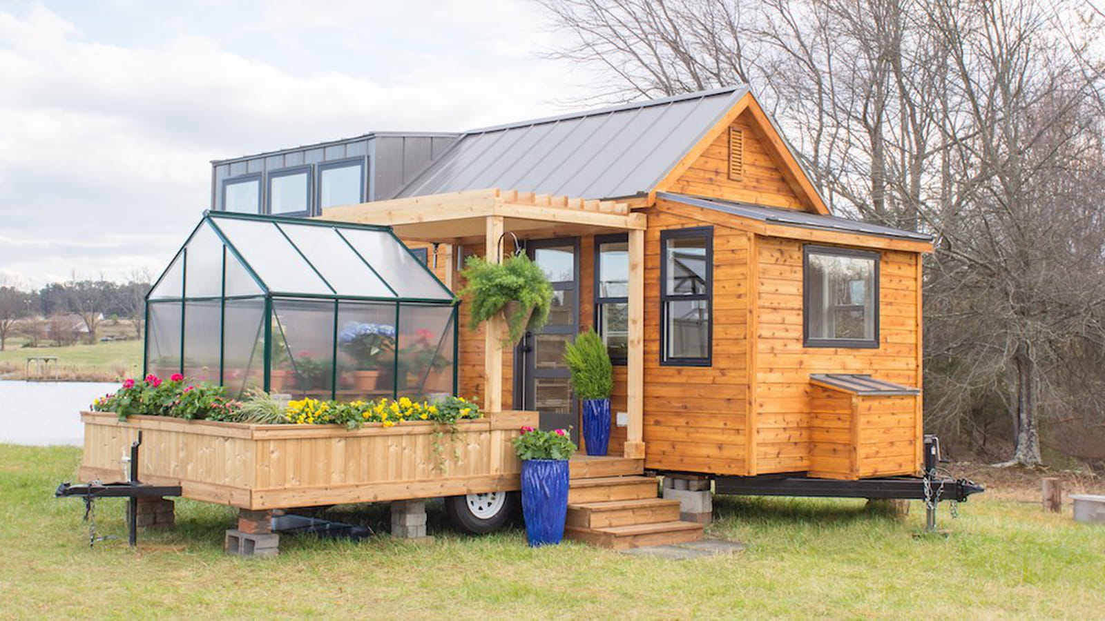 Tiny House avec véranda 