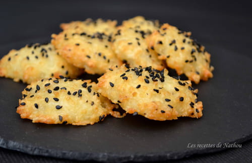 Biscuits apéritifs aux 3 fromages