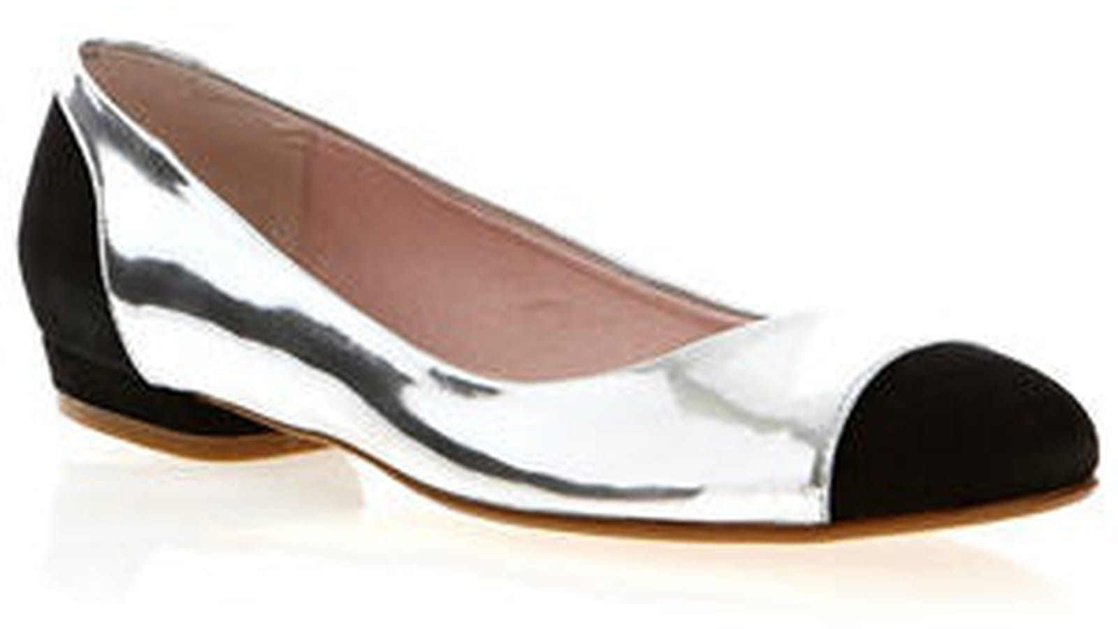 Ballerines bi-matières de Kookaï