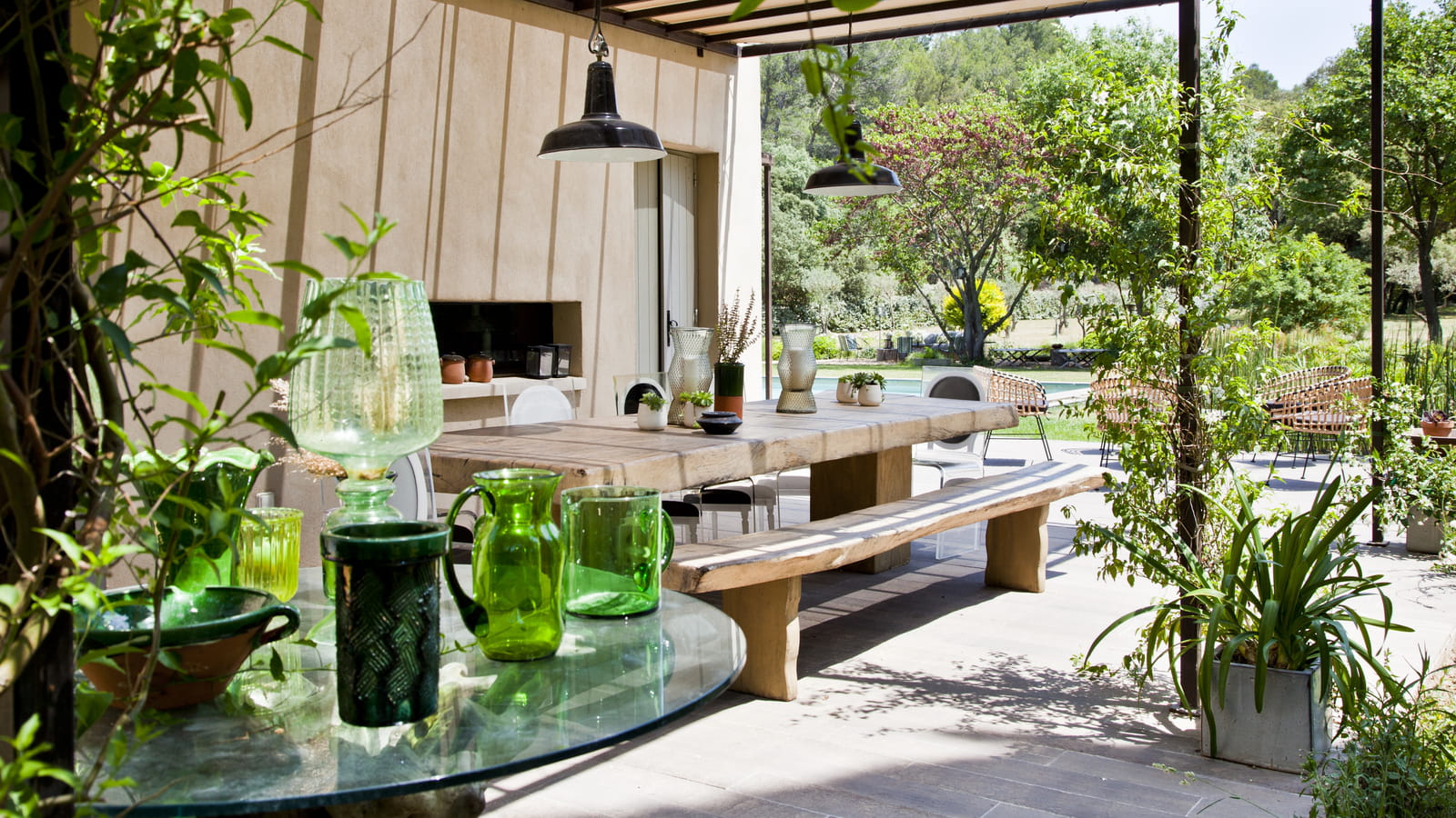 Banc en bois 