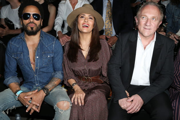 Hilare sur les front row