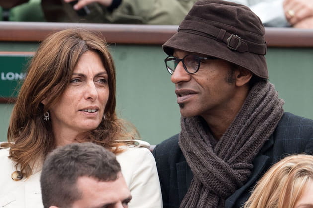 Manu Katch&eacute; et sa femme Laurence