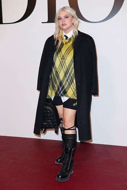 Louane au défilé Dior