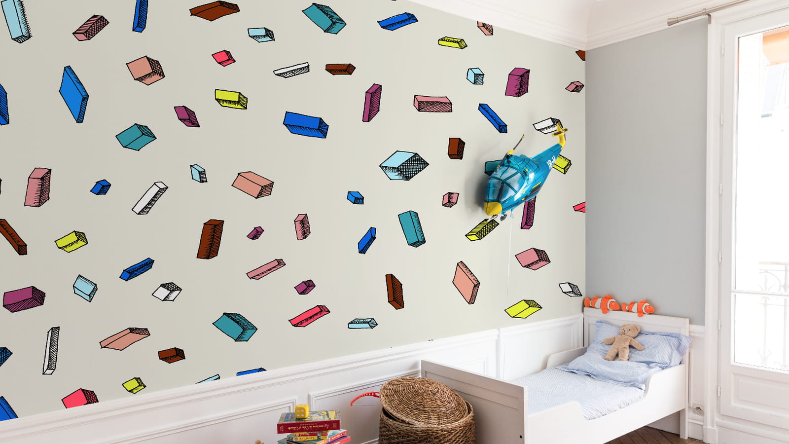 Papier peint bien fait