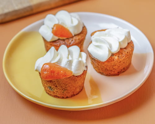 Carrot cakes façon muffins