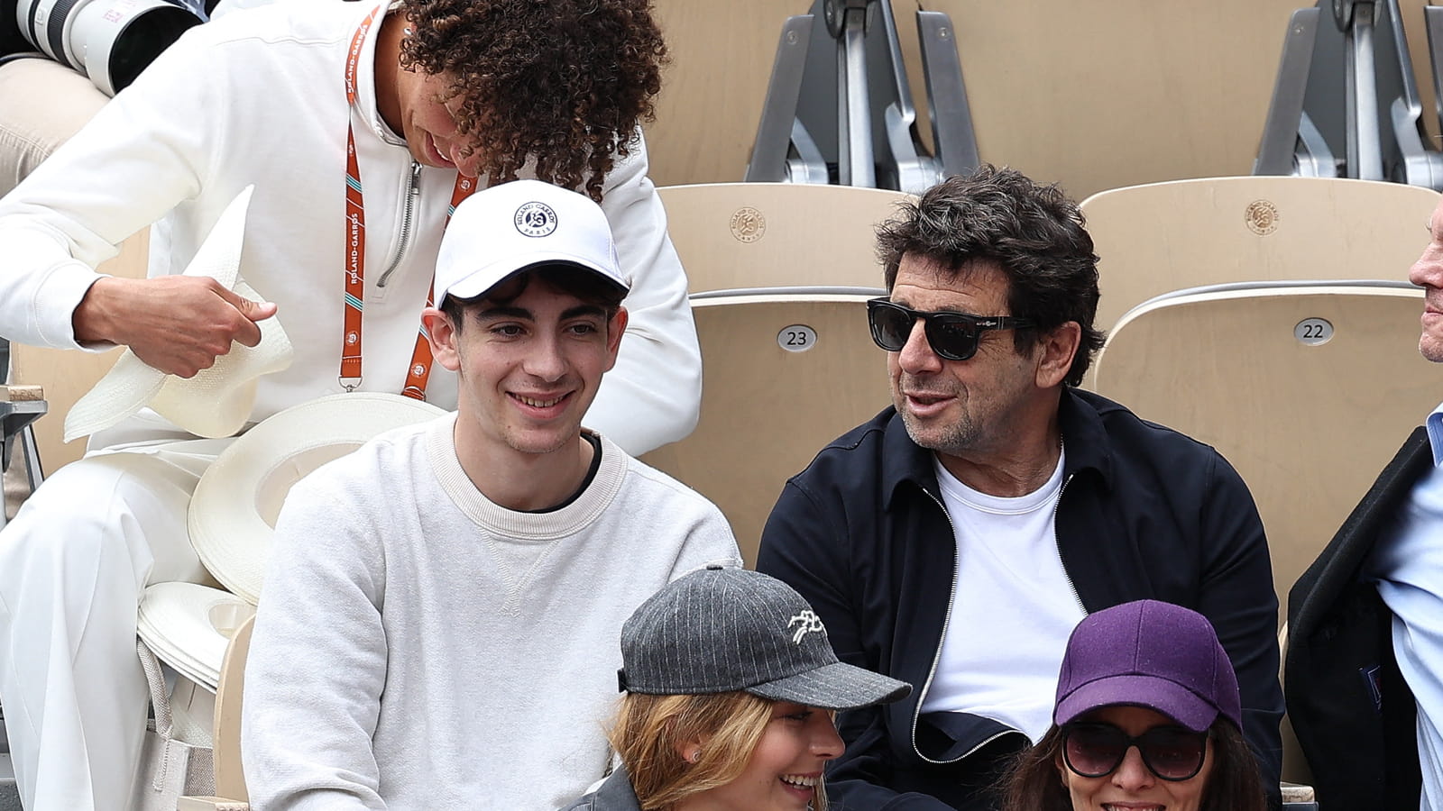Patrick Bruel et son fils Léon