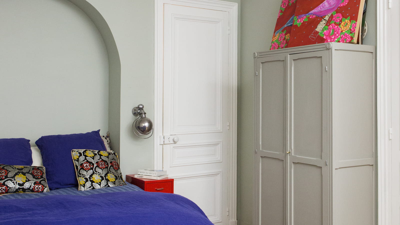 Dessus de lit coloré