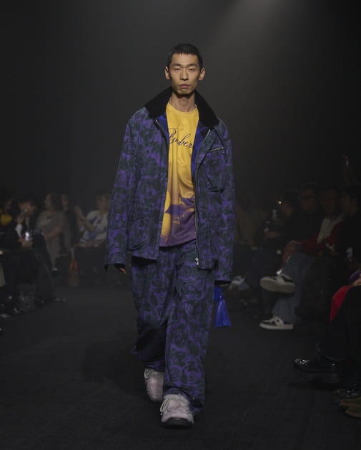 Look 48&nbsp;du d&eacute;fil&eacute; Burberry