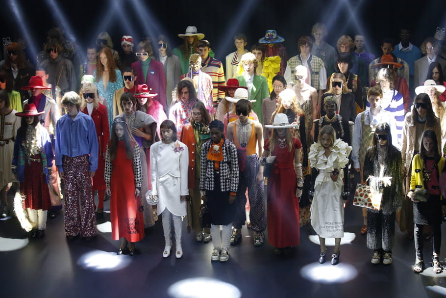 Gucci en mode eighties : ça c'est Palace !