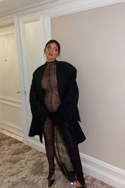 Kylie Jenner, future maman aux looks originaux