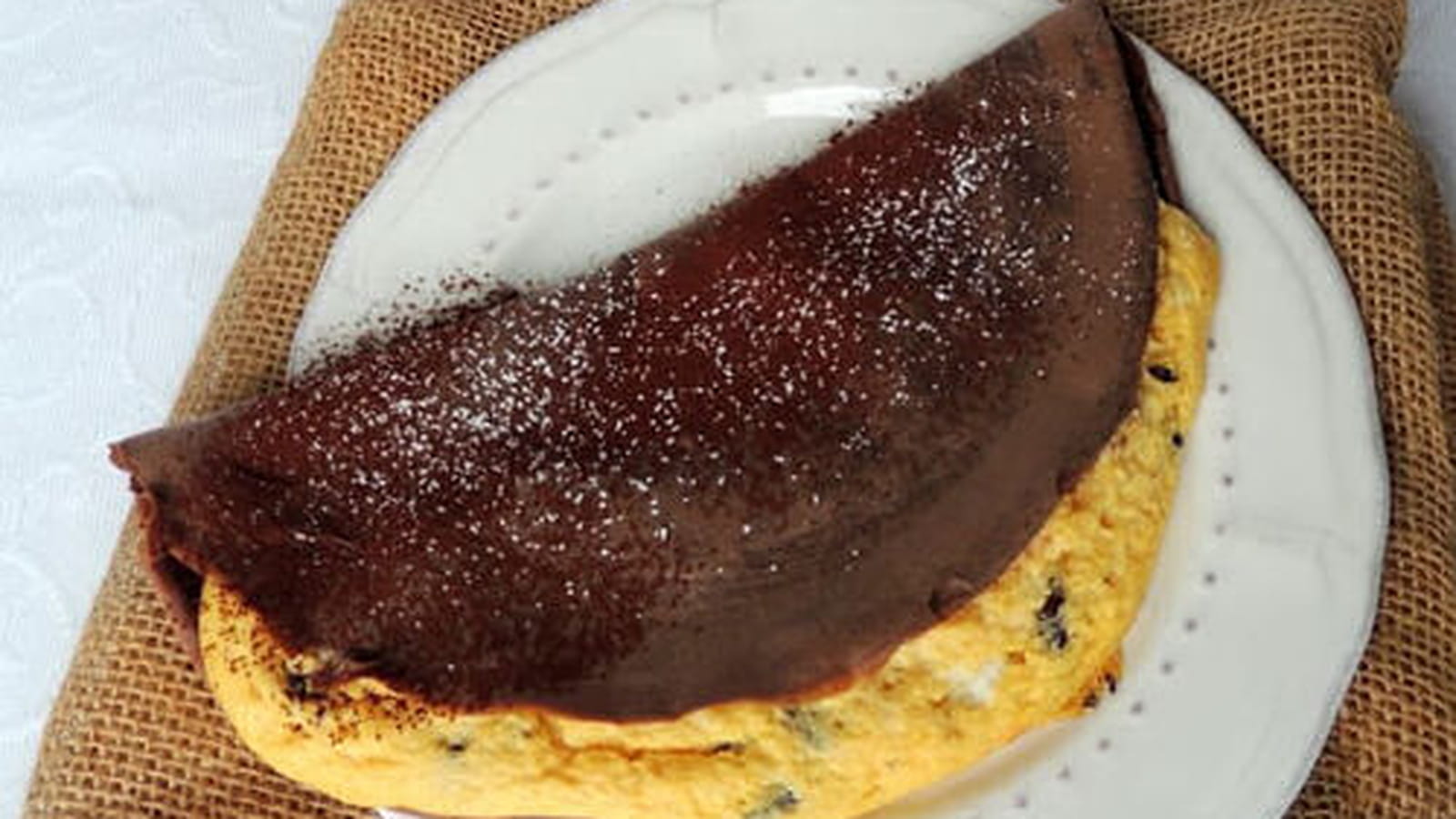 Crêpes soufflées gourmandes, orange et chocolat
