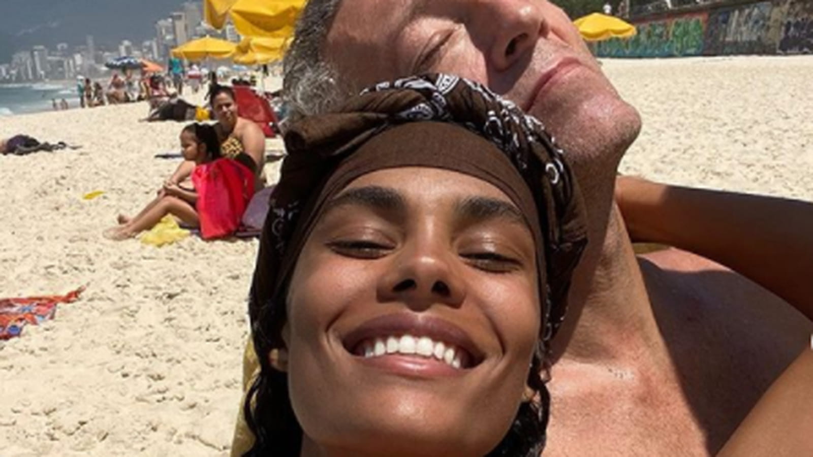 Tina Kunakey et Vincent Cassel