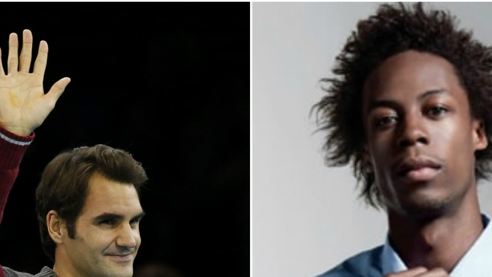 Federer et Monfils