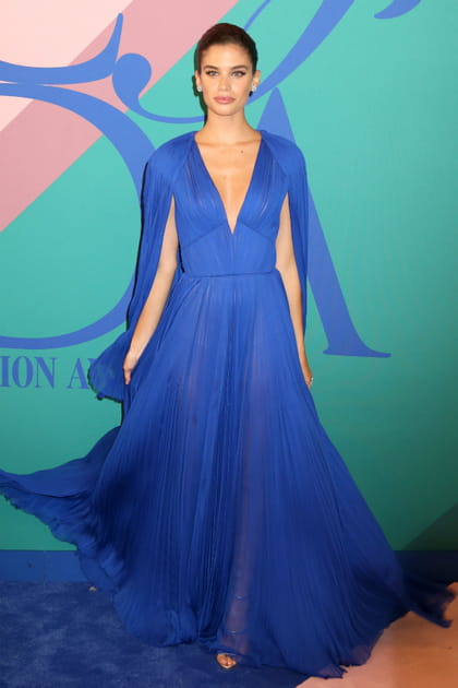 Sara Sampaio aux CFDA Awards 2017