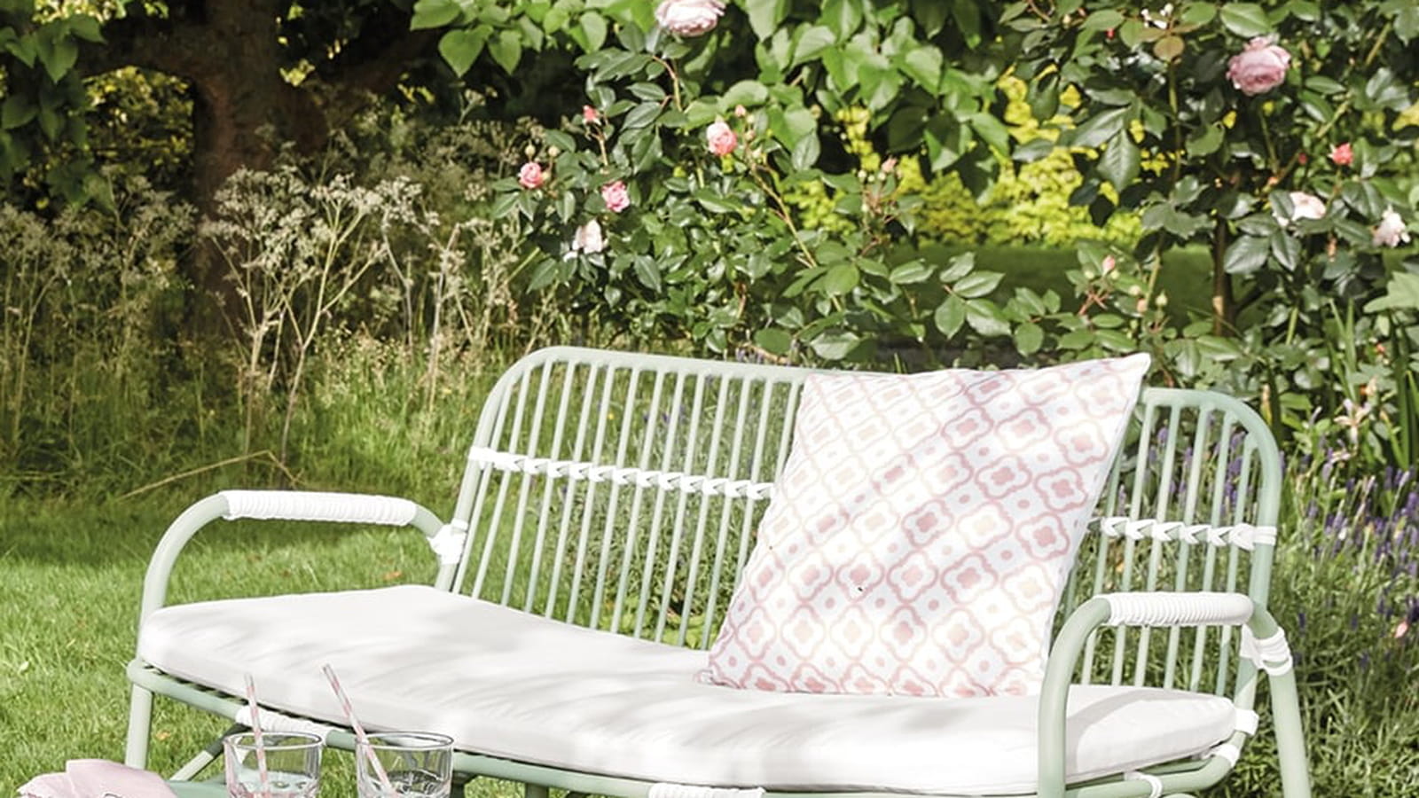 Banc aluminium Maisons Du Monde