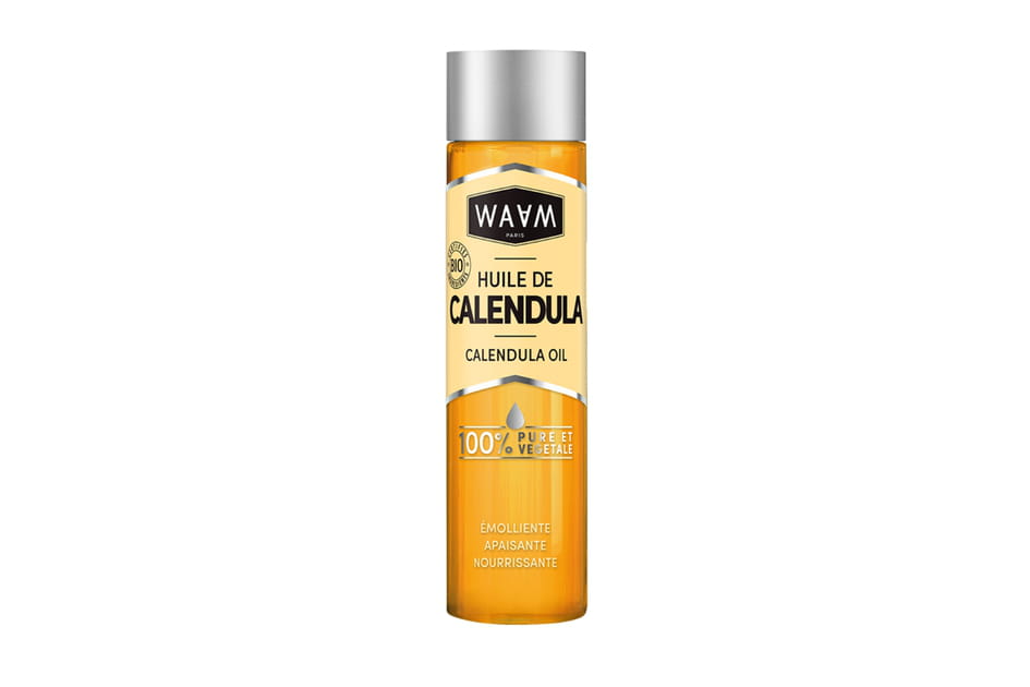Huile v&eacute;g&eacute;tale de Calendula Bio, WAAM Cosmetic