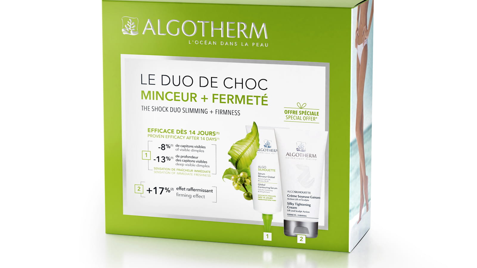 Duo Minceur + Fermeté Algosilhouette Algotherm