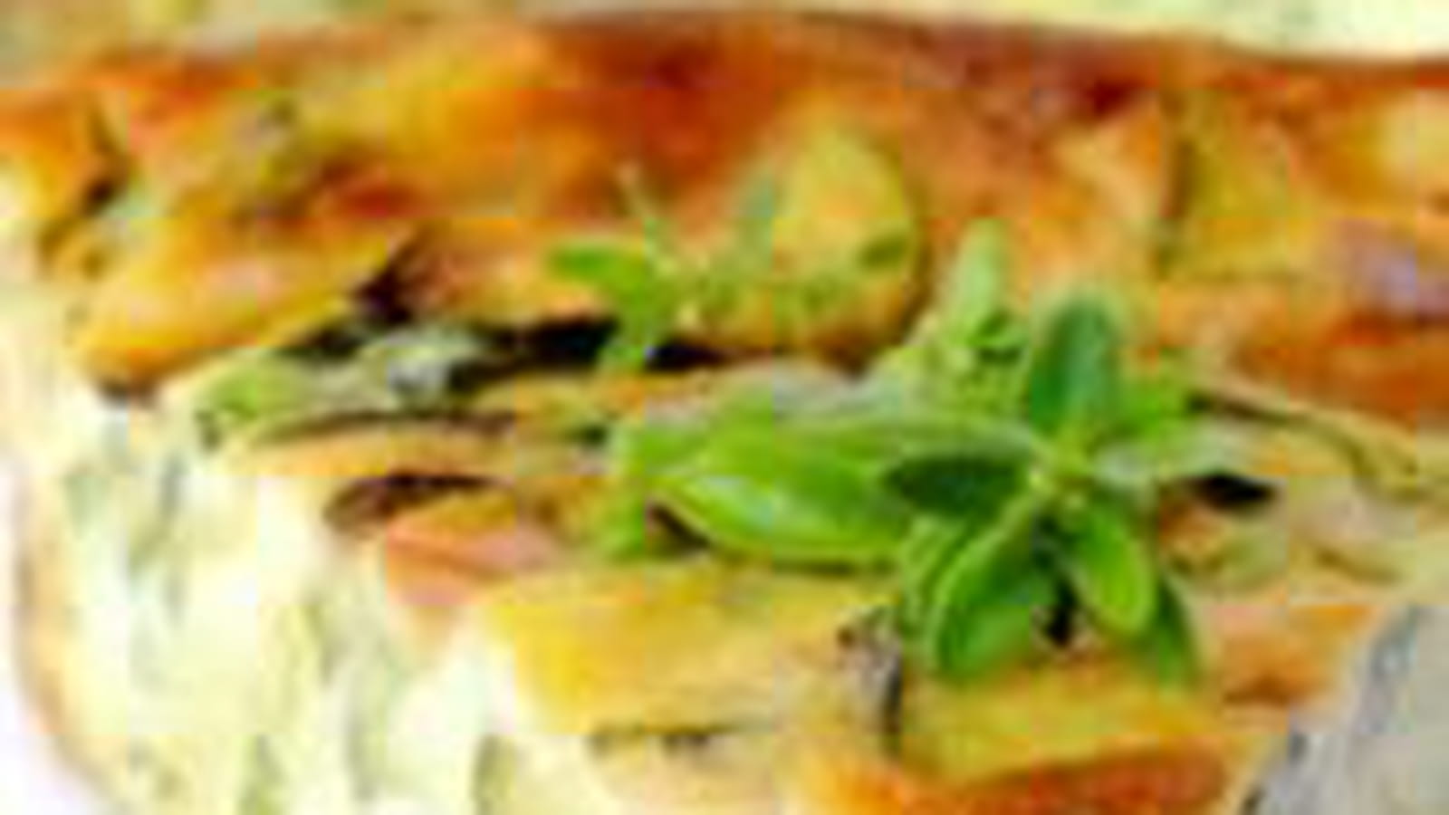 Clafoutis aux courgettes et fromage de chèvre