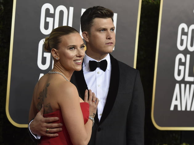 Scarlett Johansson et son amoureux Colin Jost