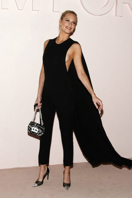 Poppy Delevingne au d&eacute;fil&eacute; Tom Ford