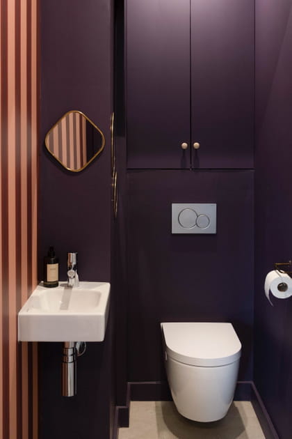 Apr&egrave;s&nbsp;: un cabinet de toilettes avec du cachet
