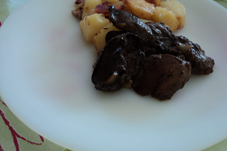 Recette Foie De Volaille Vinaigre Balsamique Foie Vinaigre Balsamique Champs Viande Préparation 12 Recette de Foies de volaille