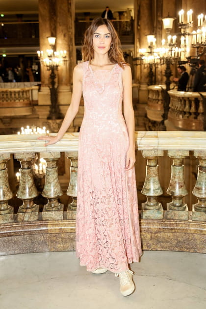 Alexa Chung au d&eacute;fil&eacute; Stella McCartney