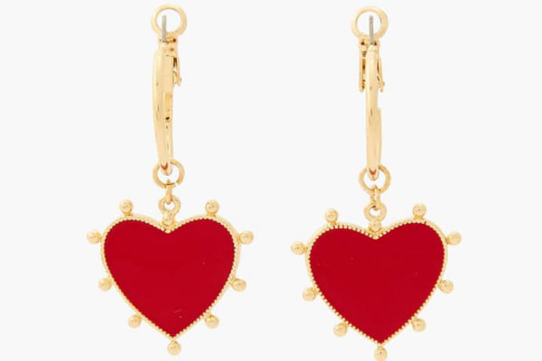 Boucles d'oreilles cœur