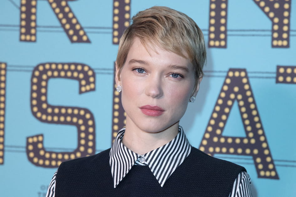 La coupe pixie blond cendr&eacute; de L&eacute;a Seydoux